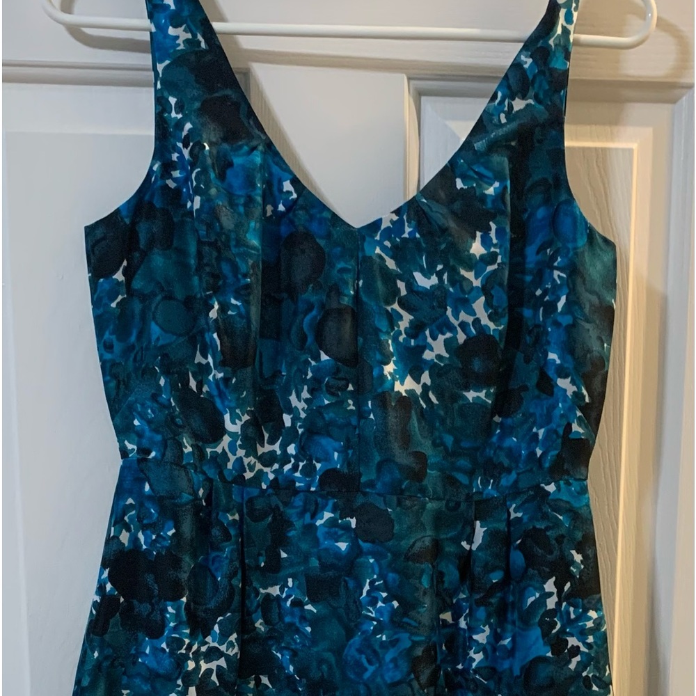 Beautiful knee length bright blue J.Crew dress!